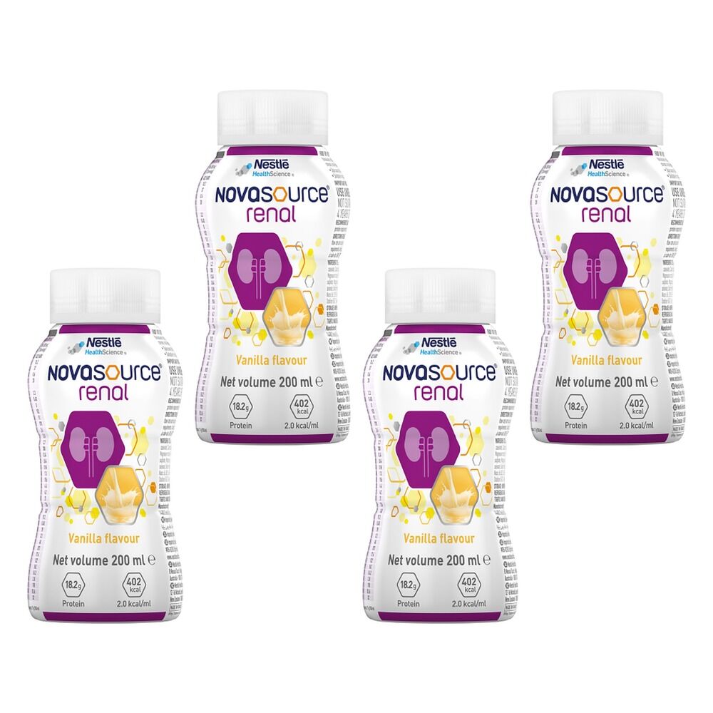 Novasource Renal 200mL x 4 Bundle of 4