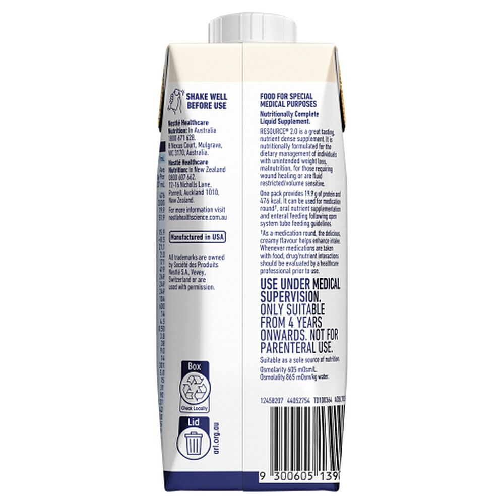 Resource 2.0 Mocha 250mL