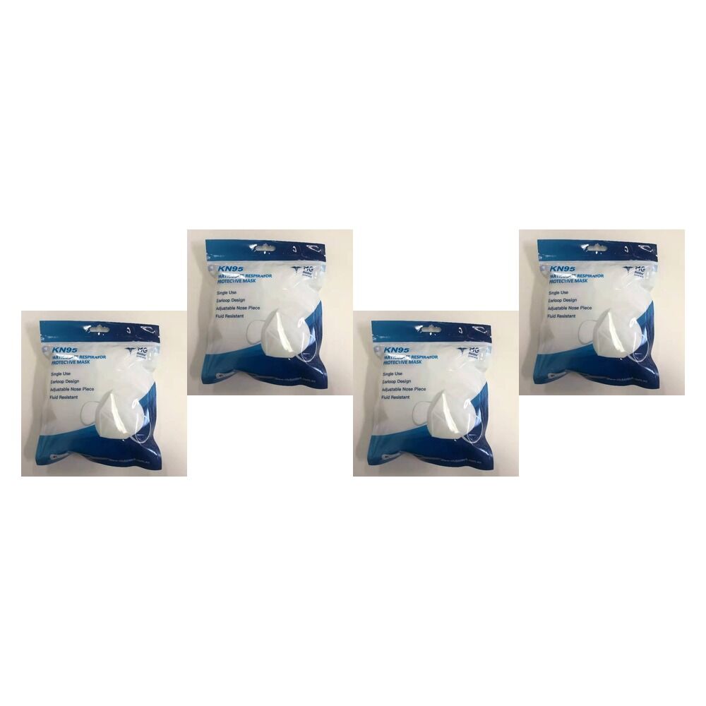 MG KN95 Face Masks 5 Pack Bundle of 4