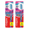 Colgate Slim Soft Advanced Ultra Soft Toothbrush 3 Pack Bundle of 2