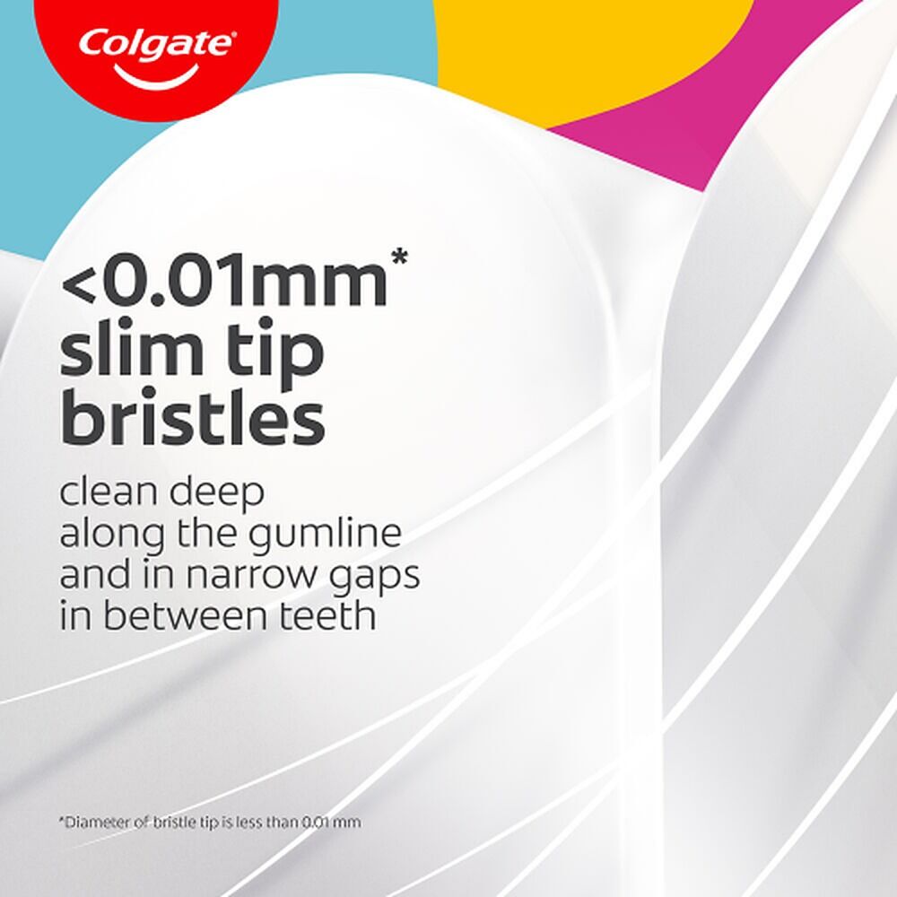 Colgate Slim Soft Advanced Ultra Soft Toothbrush 3 Pack