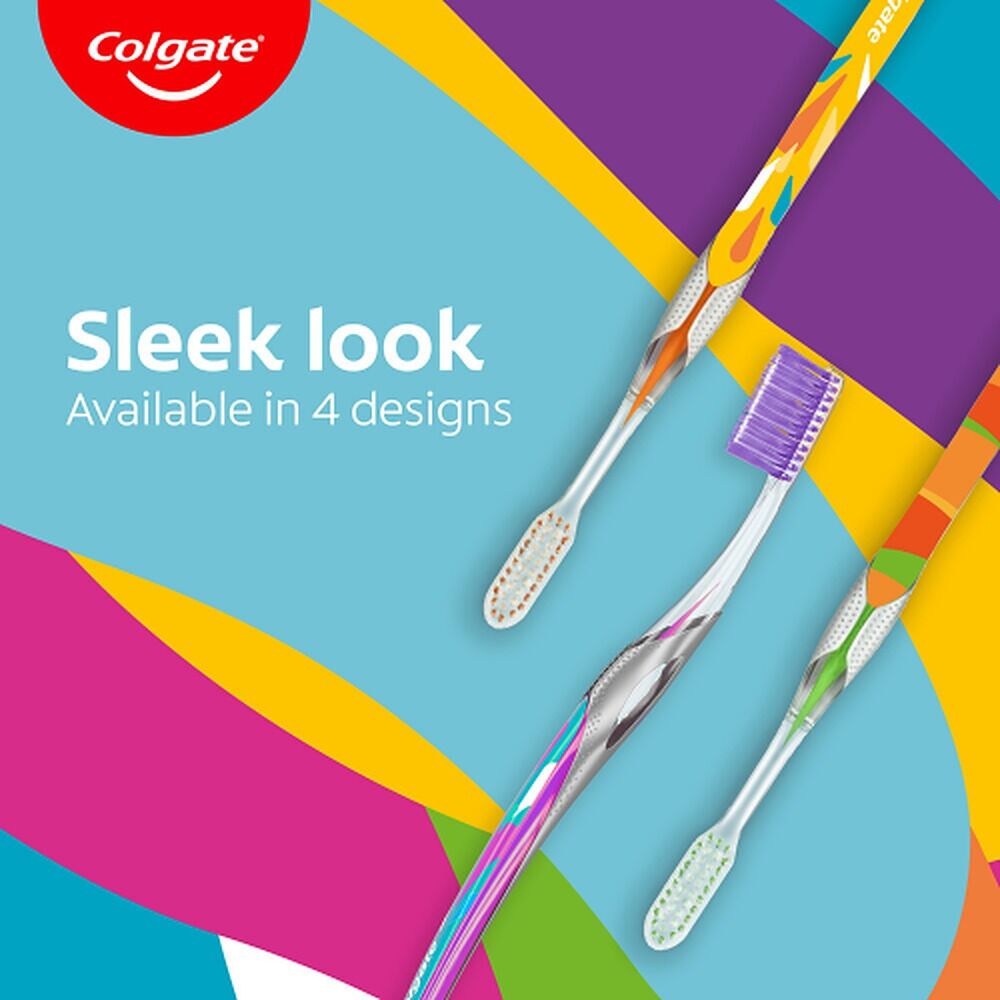 Colgate Slim Soft Advanced Ultra Soft Toothbrush 3 Pack