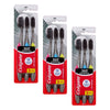 Colgate 360 Charcoal Soft Spiral Toothbrush 3 Pack Bundle of 3