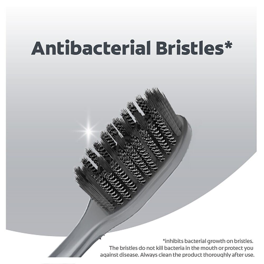 Colgate 360 Charcoal Soft Spiral Toothbrush 3 Pack