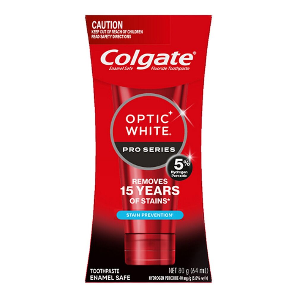 Colgate Optic White Pro Series Stain Prevention Toothpaste 80g x 6