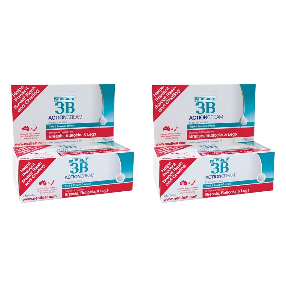 Neat Feat 3B Action Cream 75g Pack of 2