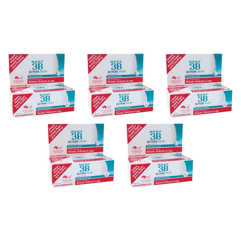 Neat Feat 3B Action Cream 75g Pack of 5