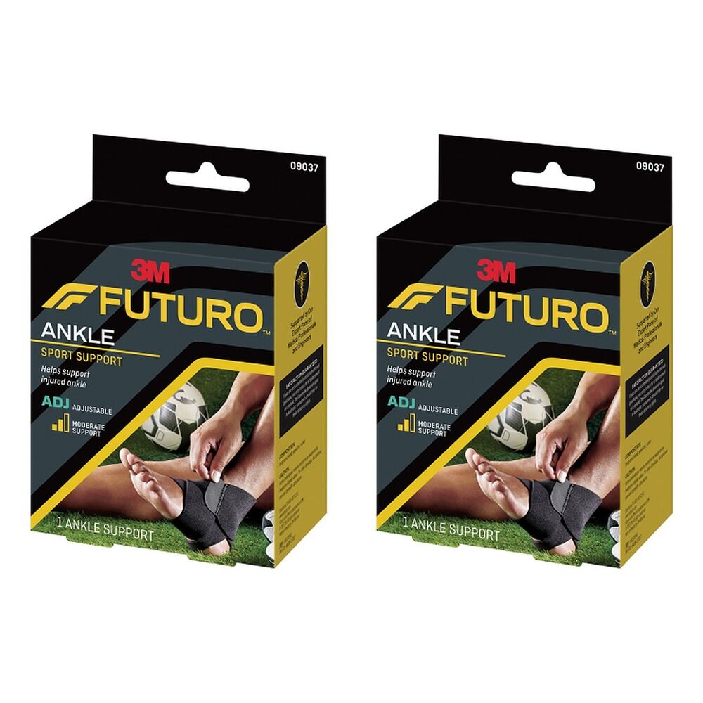 Futuro Sport Ankle Support Adjustable Pack of 2