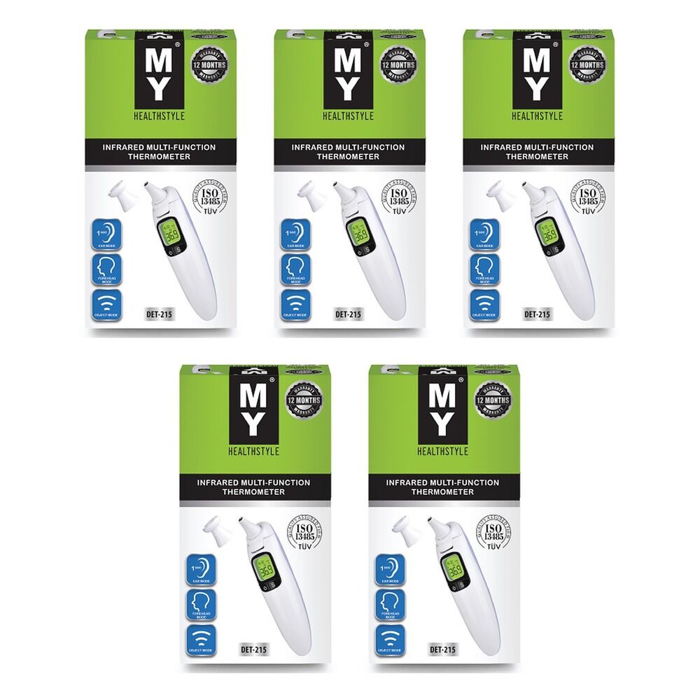 MY Infrared Ear & Forehead Thermometer Pack of 5