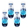 Oral-B iO Advanced Clean Replacement Heads Black 2 Pack Bundle of 4