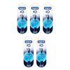 Oral-B iO Advanced Clean Replacement Heads Black 2 Pack Bundle of 5