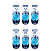 Oral-B iO Advanced Clean Replacement Heads Black 2 Pack Bundle of 6