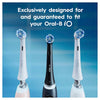 Oral-B iO Advanced Clean Replacement Heads Black 2 Pack