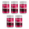 GlucoHit Glucose 4mg Raspberry Bottle 50 Tablets Pack of 5