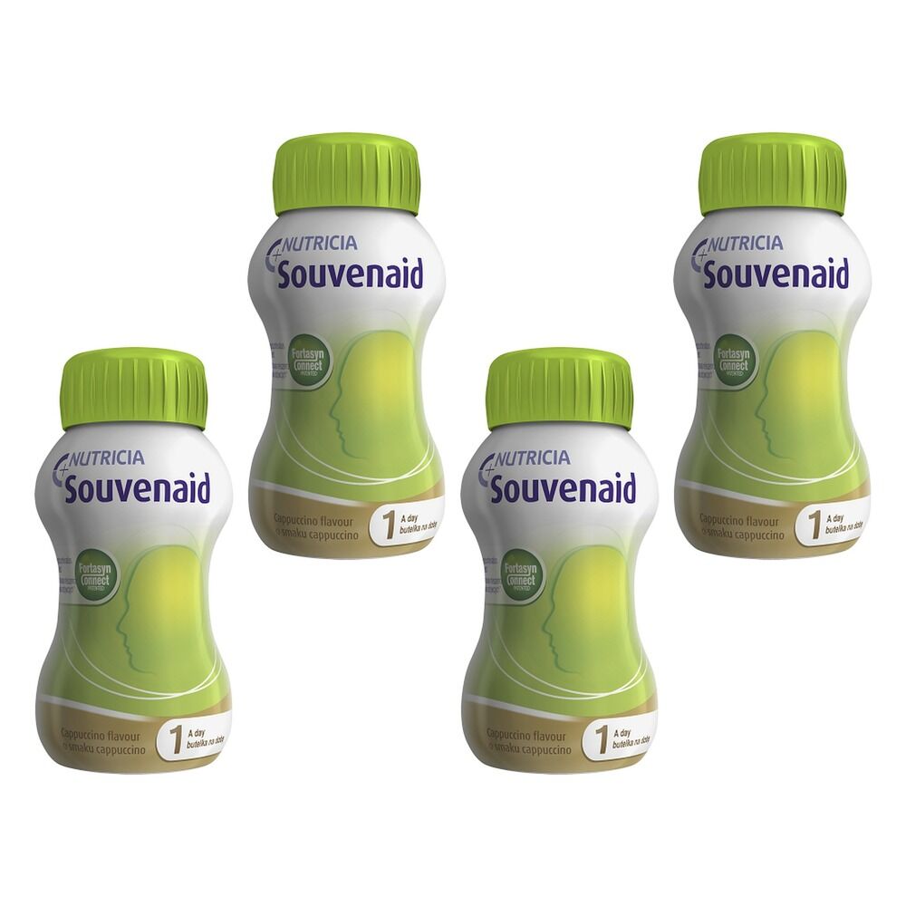 Souvenaid Cappuccino Flavour 4x125mL Pack of 4