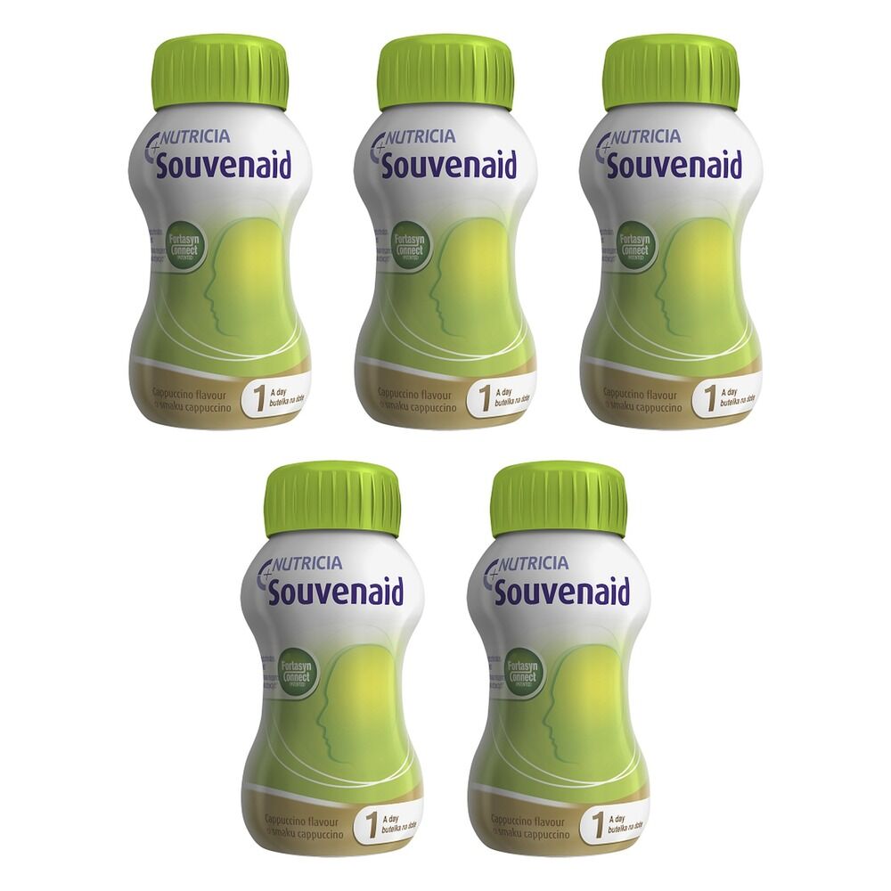Souvenaid Cappuccino Flavour 4x125mL Pack of 5