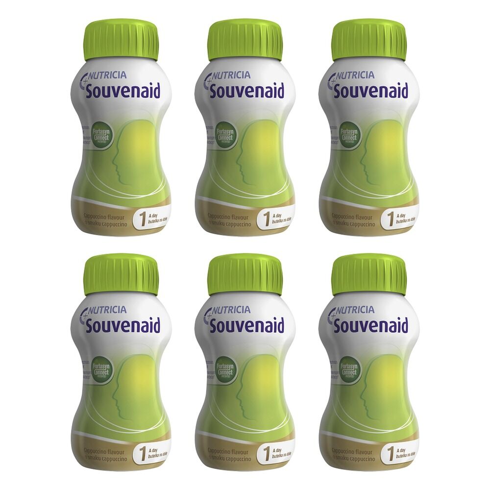 Souvenaid Cappuccino Flavour 4x125mL Pack of 6