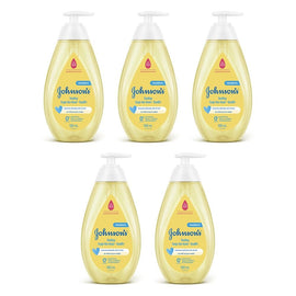 Johnson's Baby Top-to-Toe Bath 500mL Pack of 5