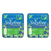 Stayfree Ultra Thin Regular Pads 14 Pack x 6 Bundle of 2