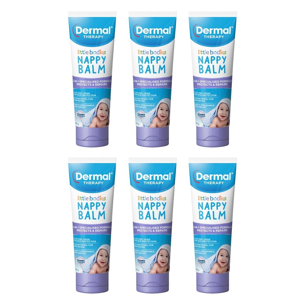 Dermal Therapy Little Bodies Nappy Balm 100g Pack of 6