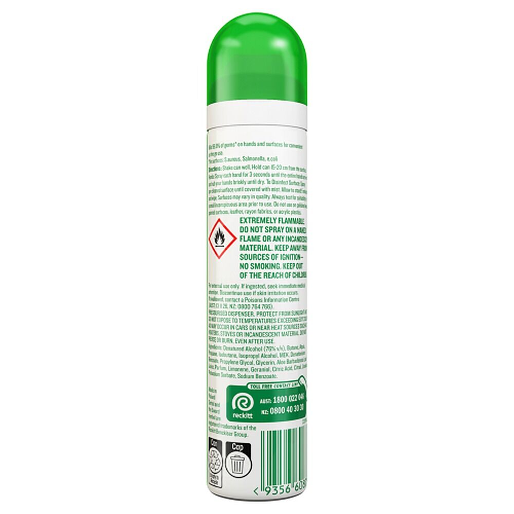 Dettol 2in1 On The Go Hand & Surface Sanitiser Spray 90mL