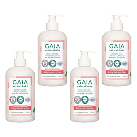 GAIA Natural Baby Moisturiser 500mL Pack of 4