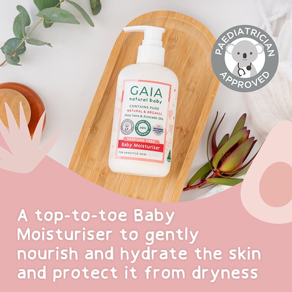 GAIA Natural Baby Moisturiser 500mL