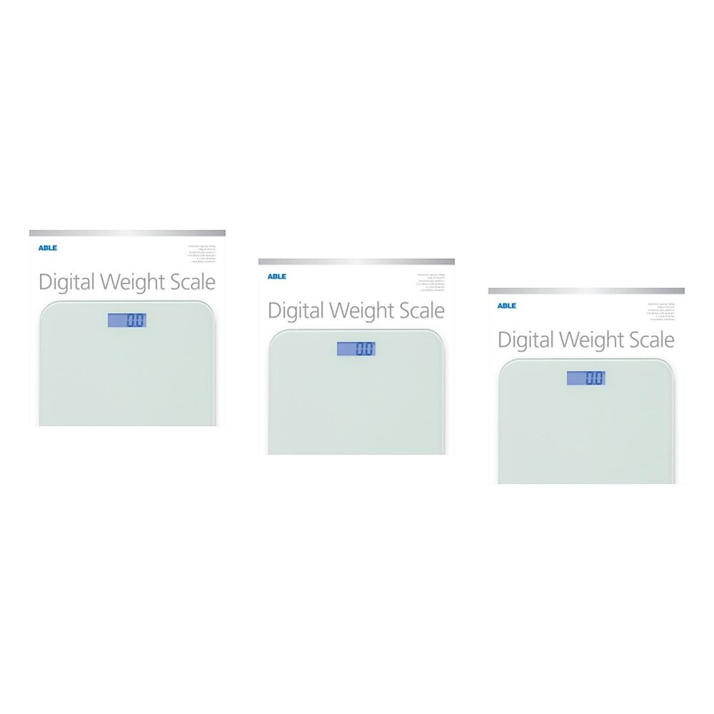 Able Digital Weight Scale Pack of 3
