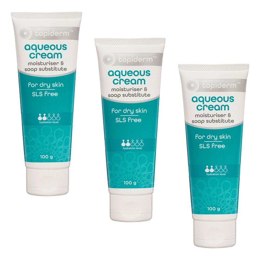 Topiderm Aqueous Cream 100g Pack of 3
