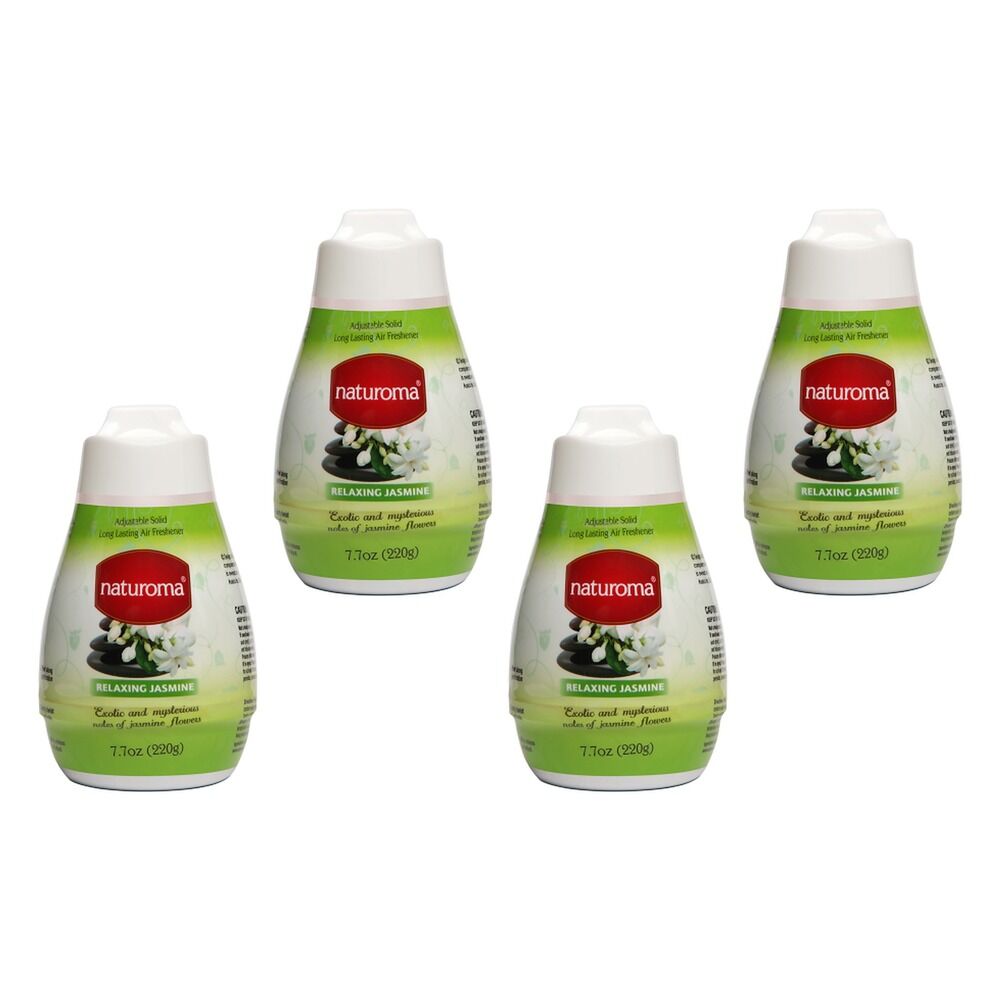 Naturoma Air Freshener Solid Gel Relaxing Jasmine 220g Pack of 4