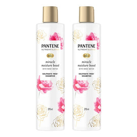 Pantene Pro-V Nutrient Blends Miracle Moisture Boost Shampoo 270mL Pack of 2