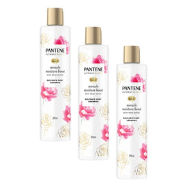 Pantene Pro-V Nutrient Blends Miracle Moisture Boost Shampoo 270mL Pack of 3