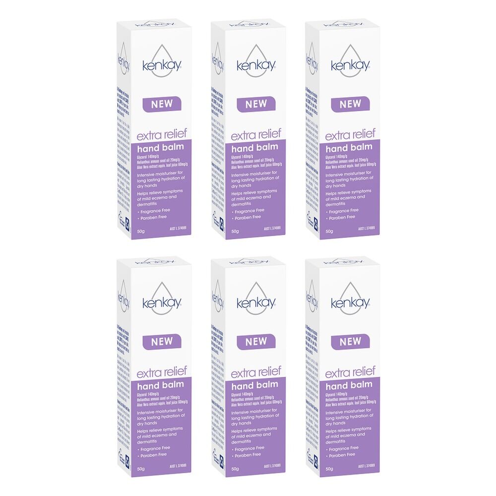 Kenkay Extra Relief Hand Balm 50g Pack of 6