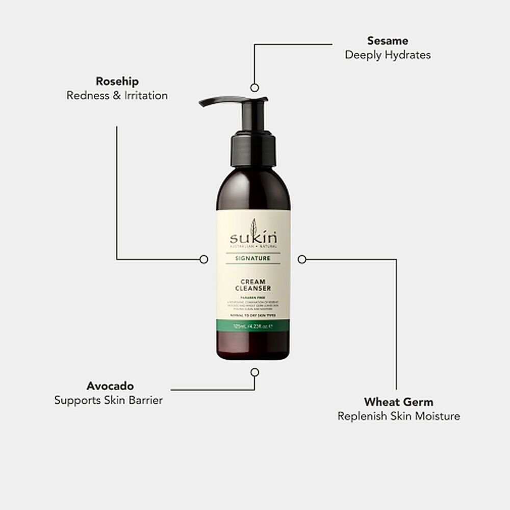 Sukin Cream Cleanser 125mL