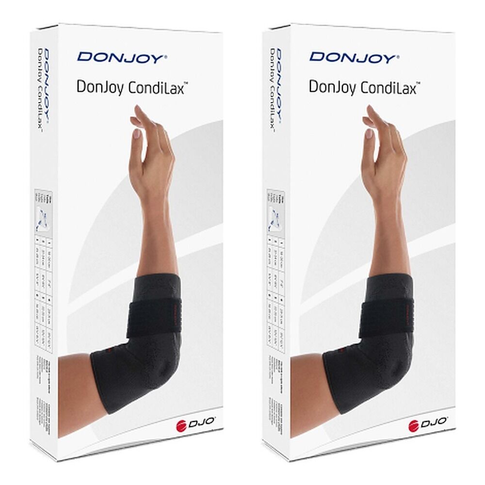 Donjoy Condilax Elastic Elbow Support Large Pack of 2