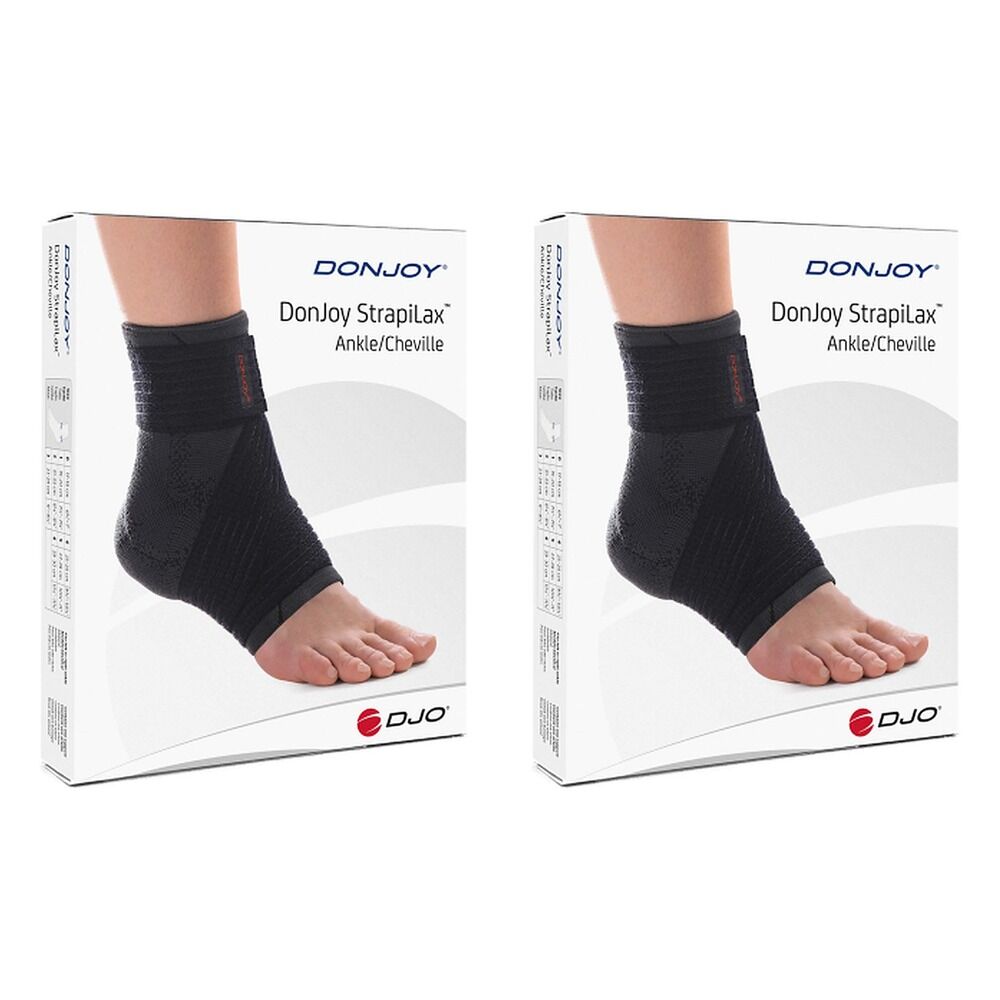 Donjoy Strapilax Ankle Support Medium Pack of 2
