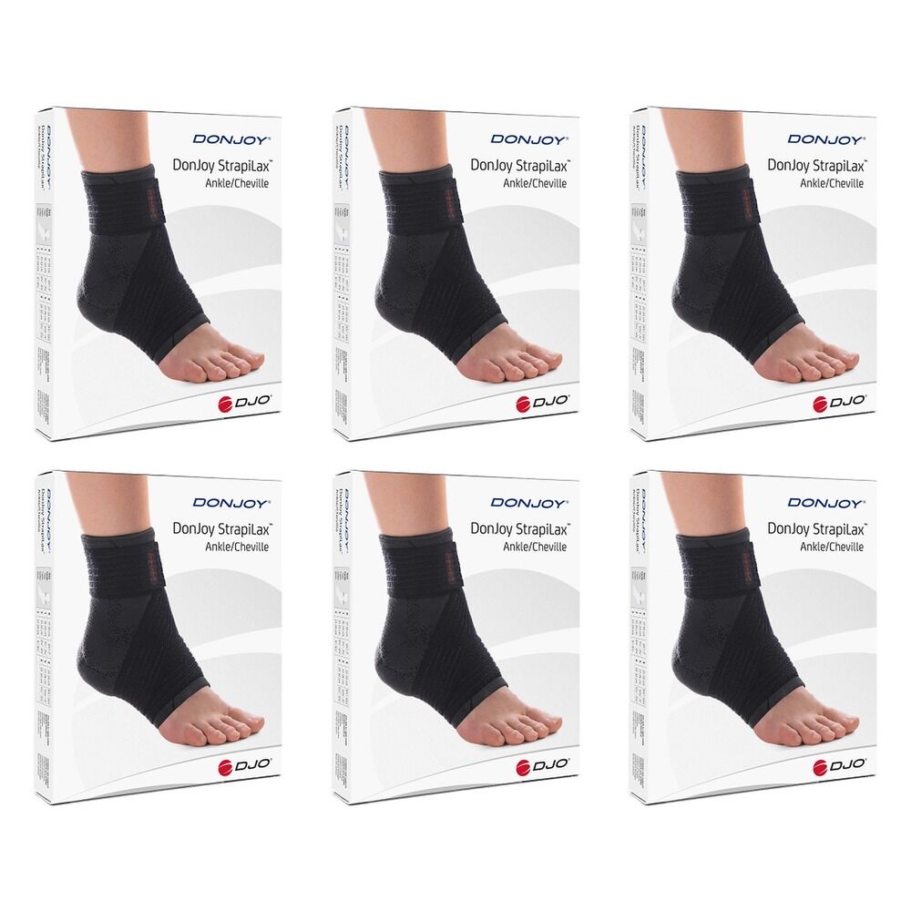 Donjoy Strapilax Ankle Support Large Pack of 6