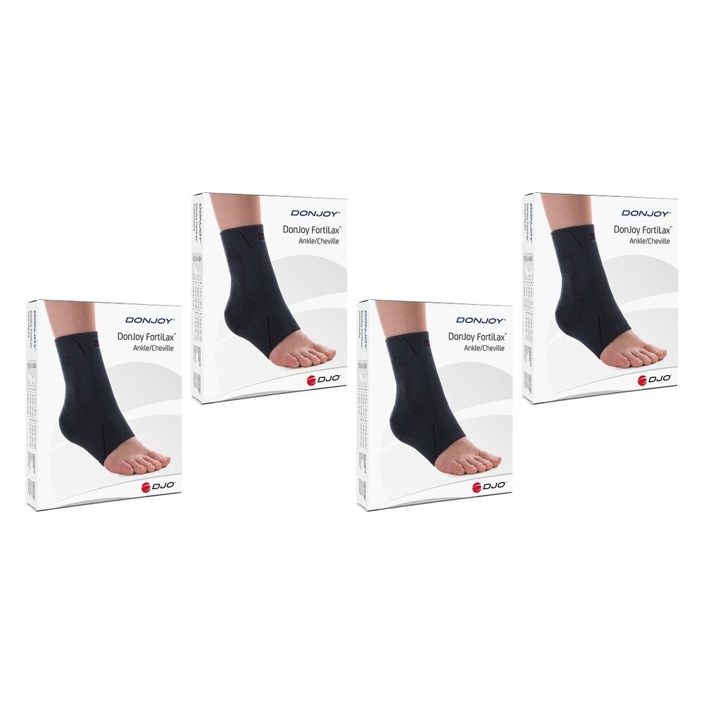 Donjoy Fortilax Elastic Ankle Support Small Pack of 4