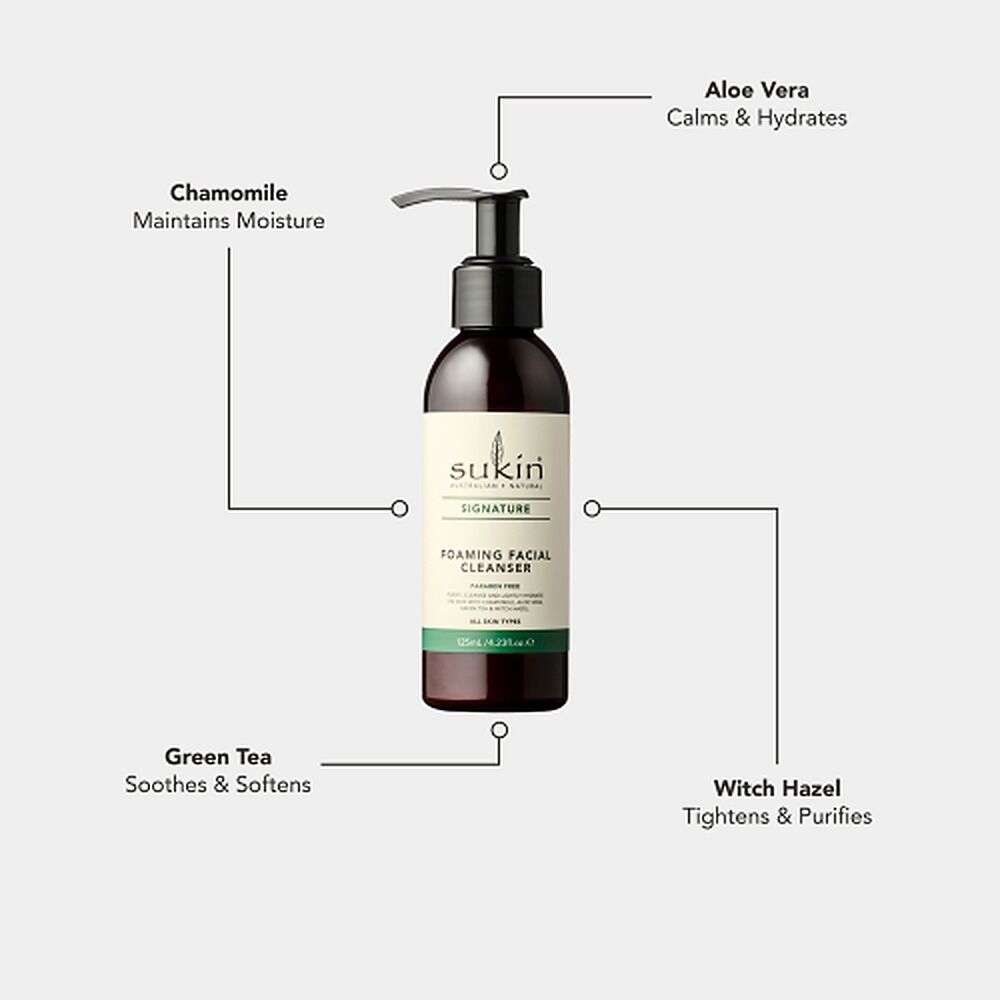 Sukin Foaming Facial Cleanser 125mL