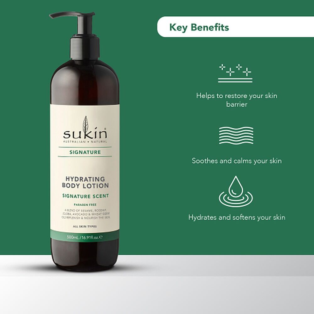 Sukin Hydrating Body Lotion 500mL