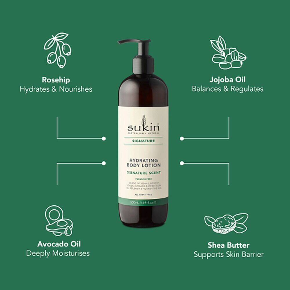 Sukin Hydrating Body Lotion 500mL