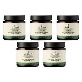 Sukin Moisture Restoring Night Cream 120mL Pack of 5