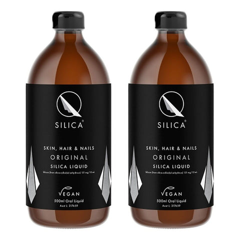 Qsilica Colloidal Silica Liquid Gel 500mL Pack of 2