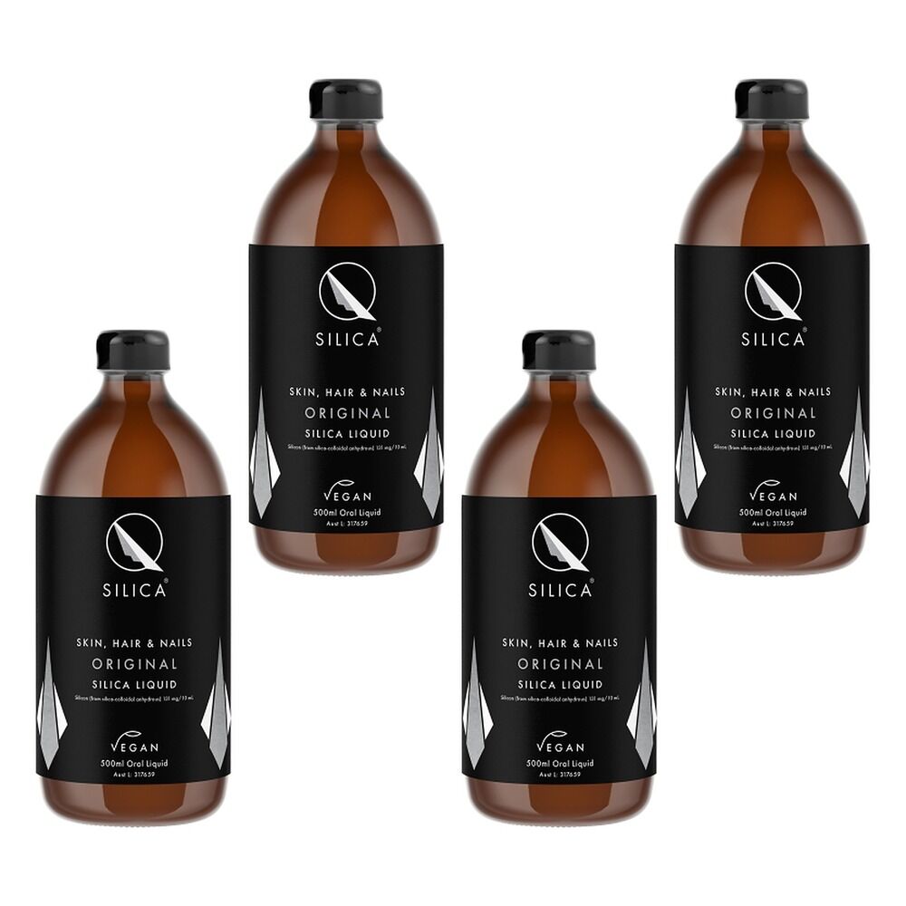 Qsilica Colloidal Silica Liquid Gel 500mL Pack of 4
