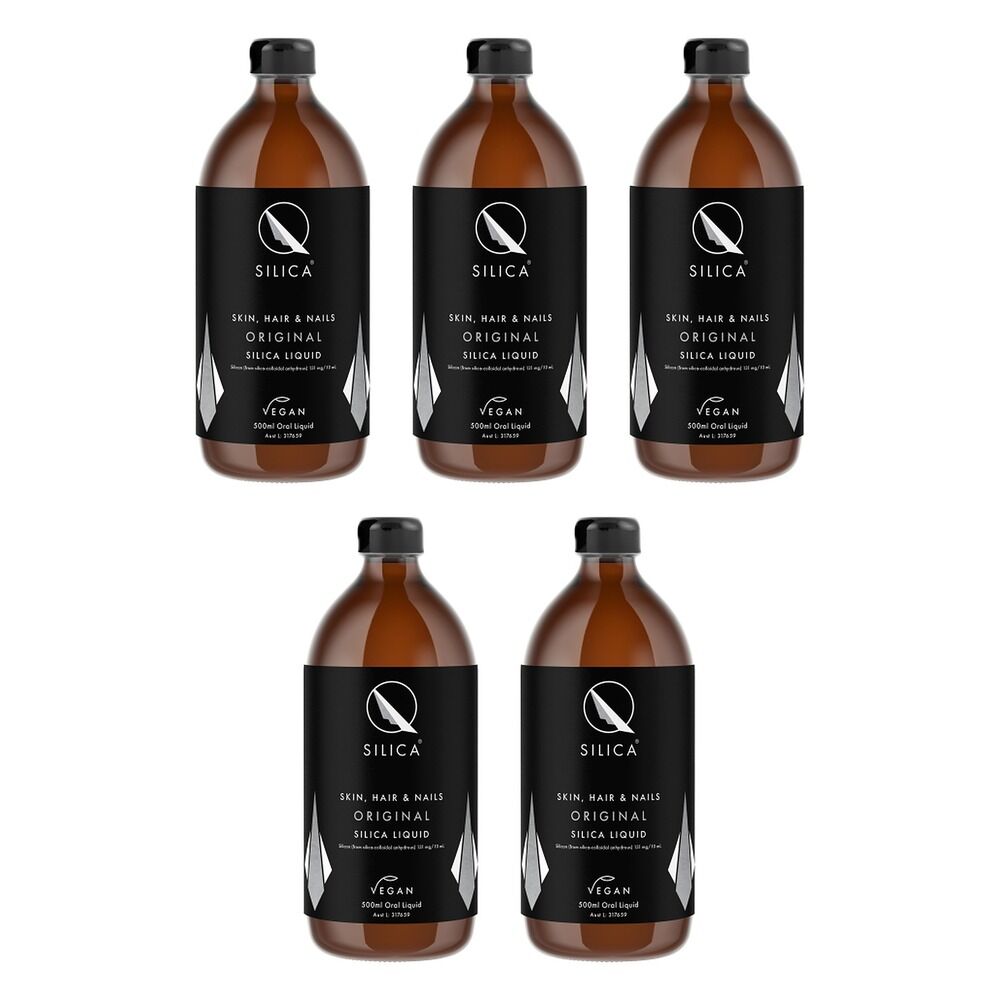 Qsilica Colloidal Silica Liquid Gel 500mL Pack of 5