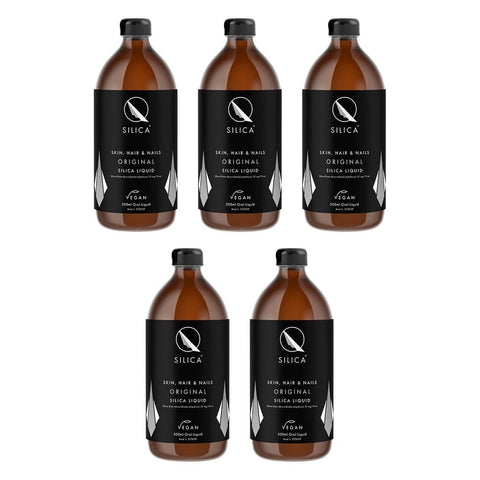 Qsilica Colloidal Silica Liquid Gel 500mL Pack of 5