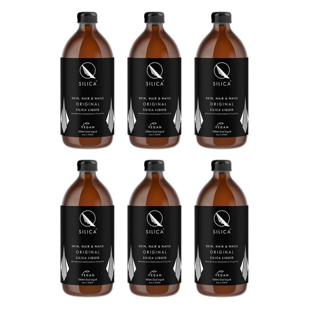 Qsilica Colloidal Silica Liquid Gel 500mL Pack of 6