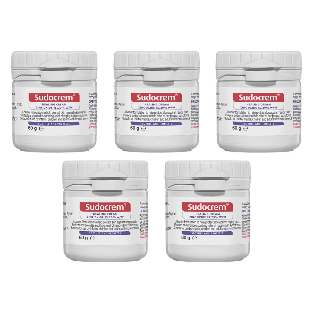 Sudocrem Healing Cream 60g Pack of 5