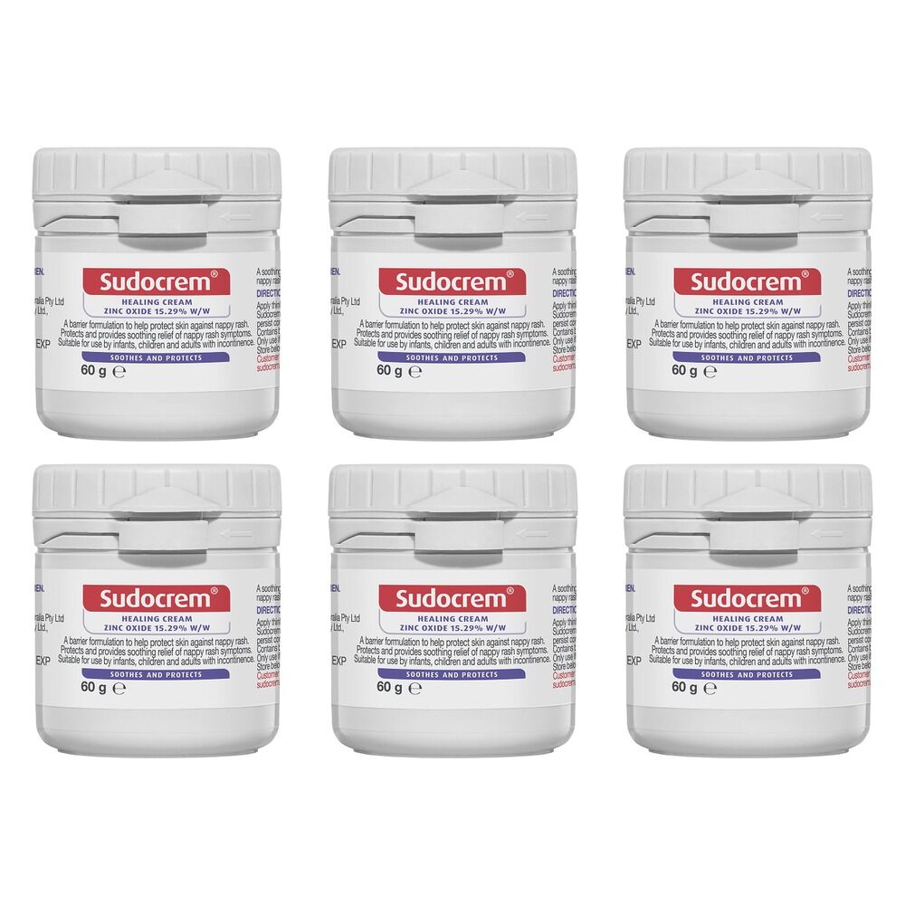 Sudocrem Healing Cream 60g Pack of 6
