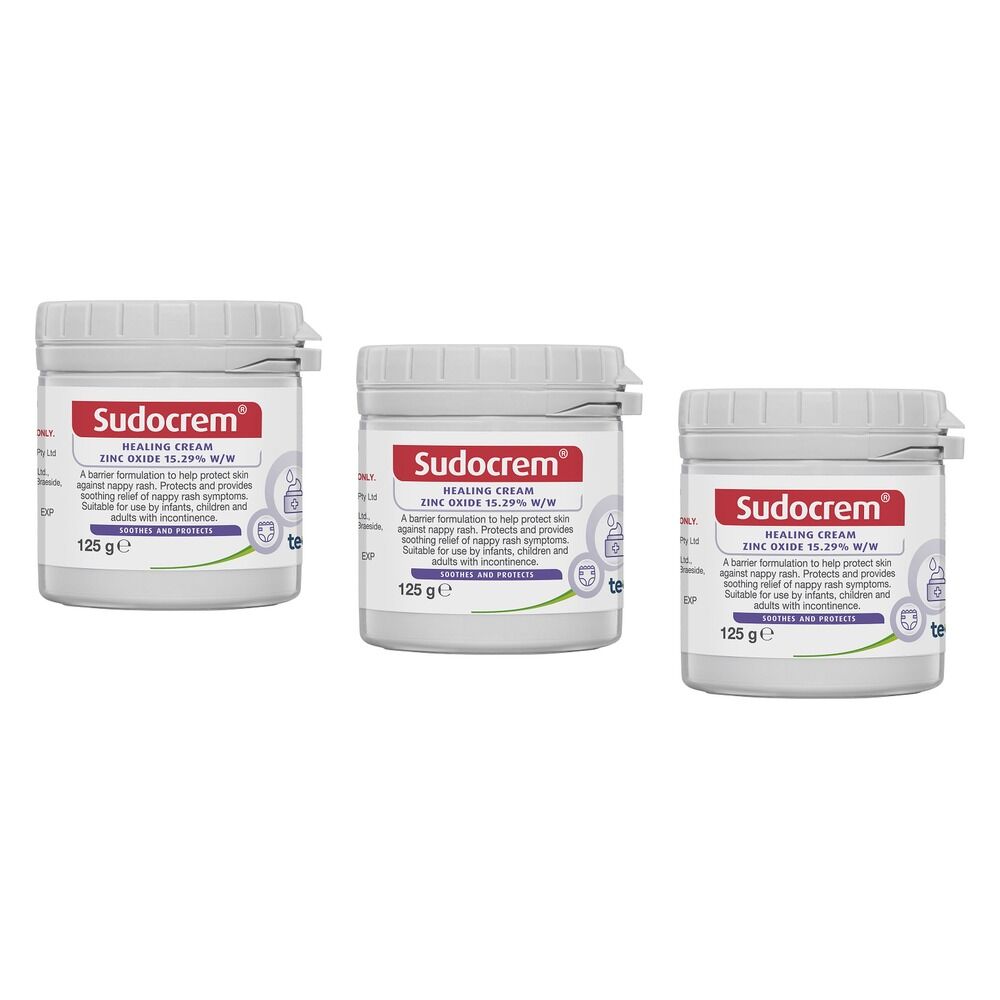 Sudocrem Healing Cream 125g Pack of 3